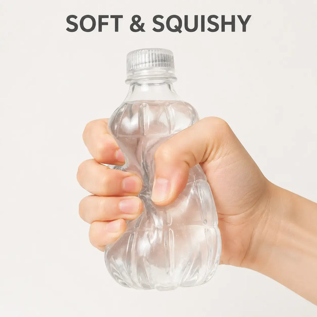 Viral Clear Water Bottle Maltose Squishy Toy