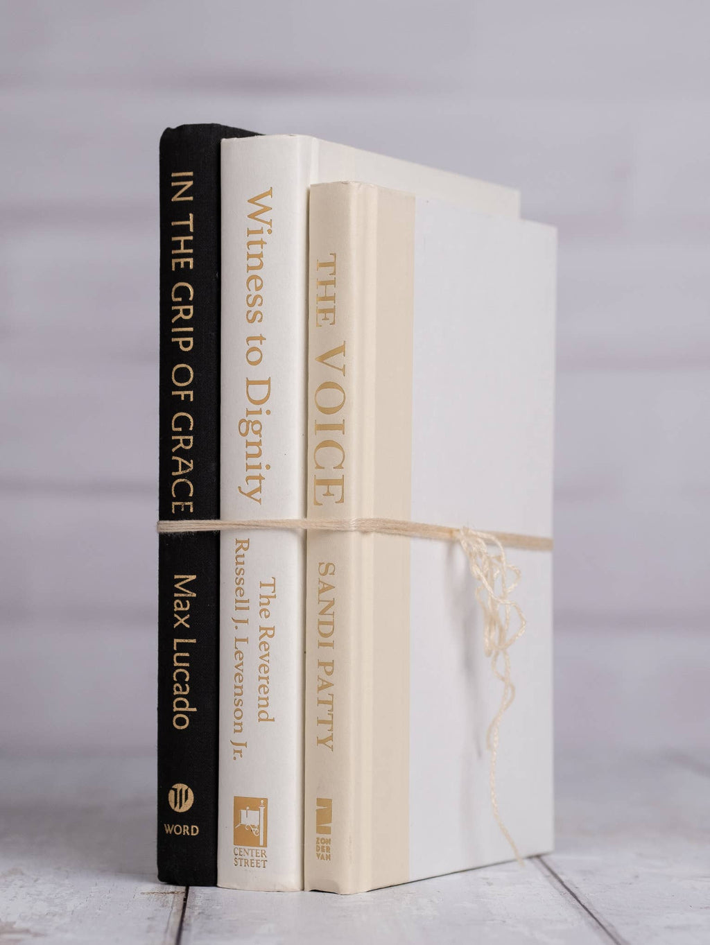 Decorative Books Decor - Neutrals Set of 3 - The Coral Palm LLC