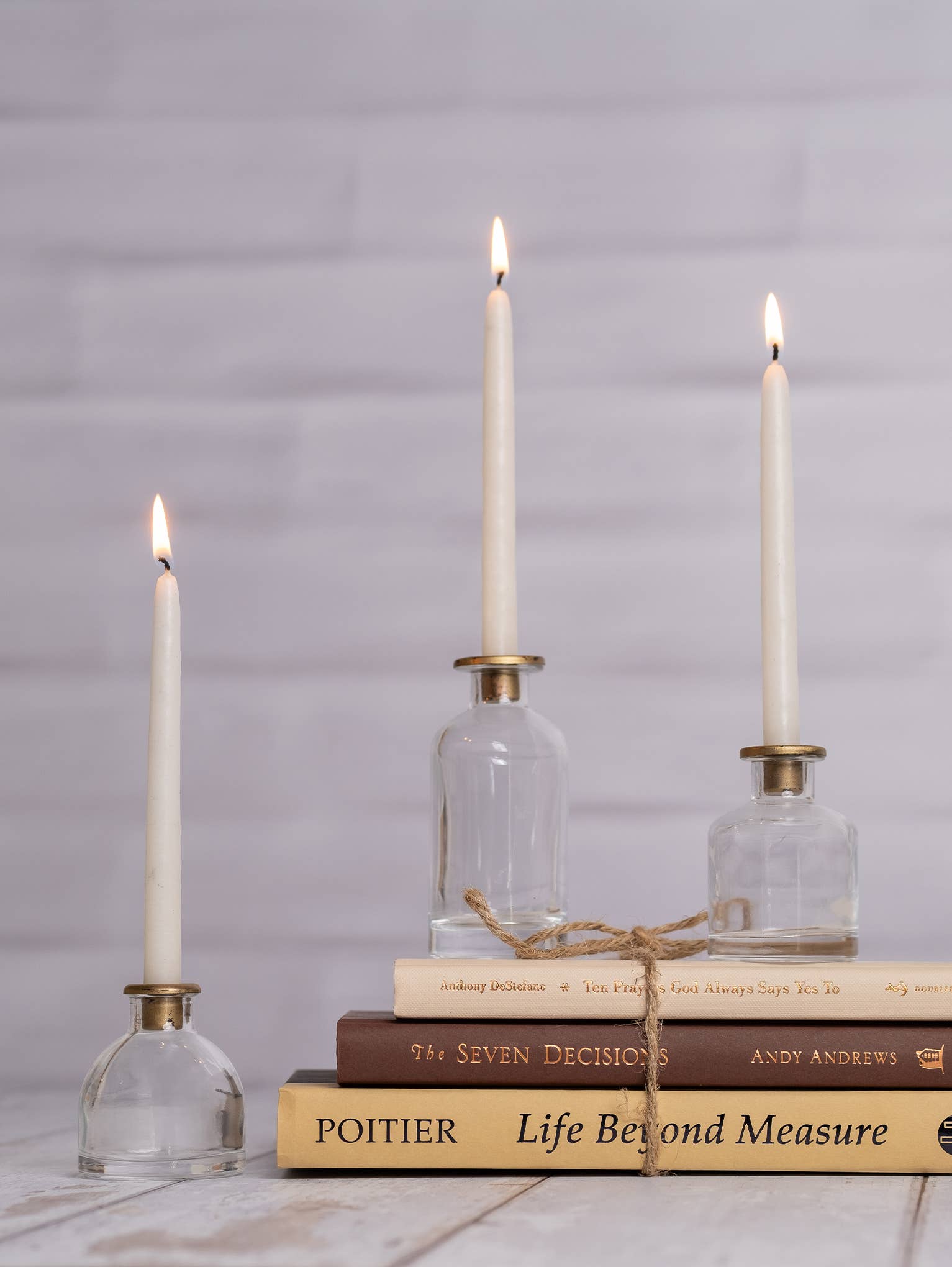 Decorative Books Decor - Neutrals Set of 3 - The Coral Palm LLC