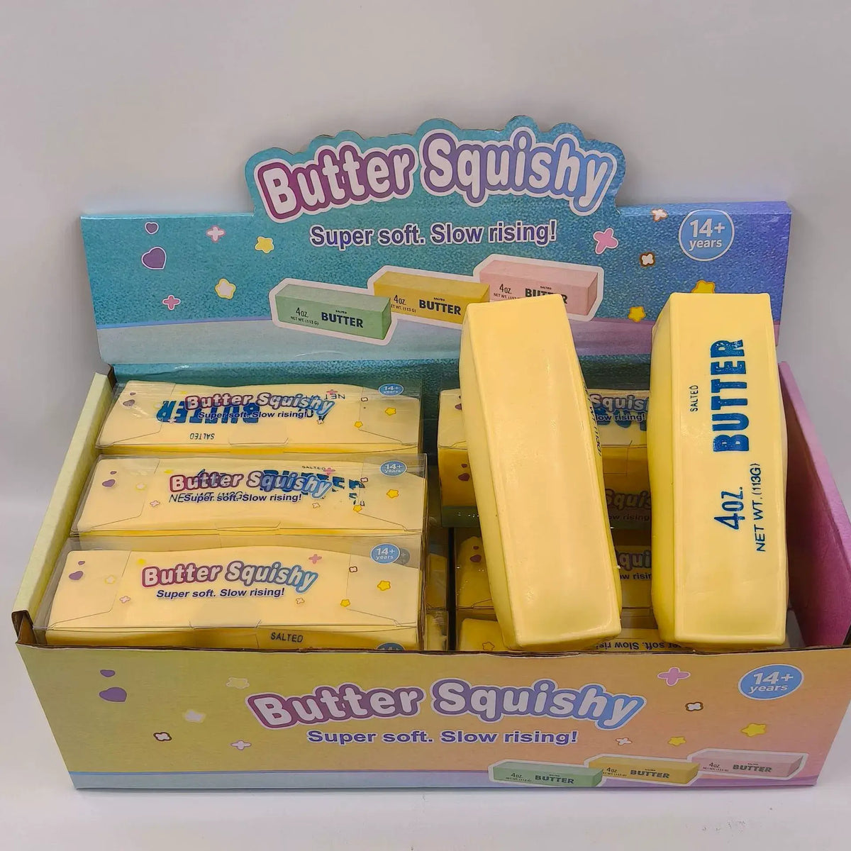 Viral Crunchy Butter Stick Squishy Toy