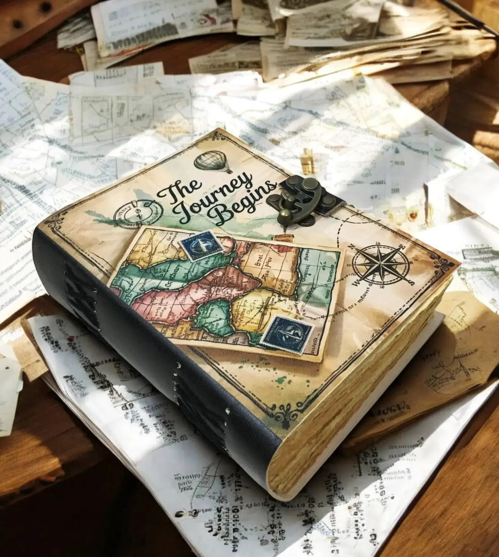 Adventures Leather Journal Memories Travel Leather Journal