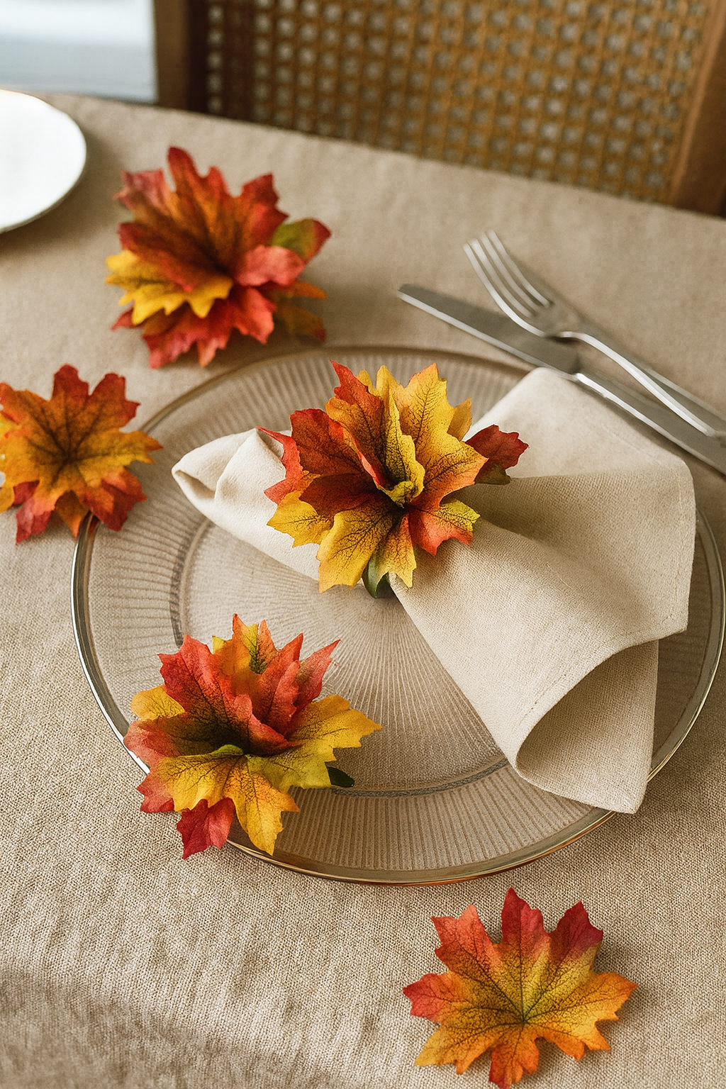 Maple Leaf Fall Napkin Ring