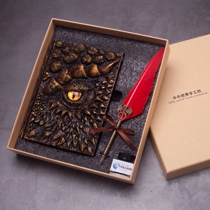 Dragon Eye Embossed Resin Journal - The Coral Palm LLC