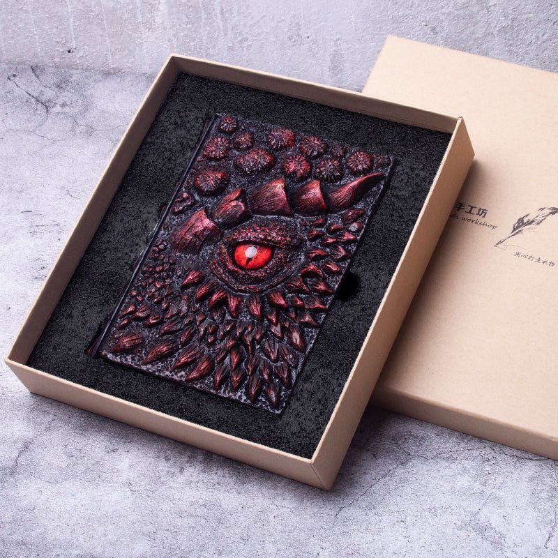 Dragon Eye Embossed Resin Journal - The Coral Palm LLC