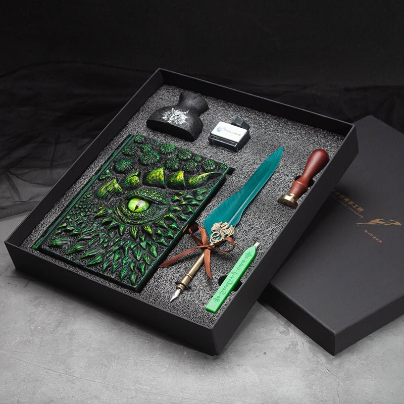 Dragon Eye Embossed Resin Journal - The Coral Palm LLC