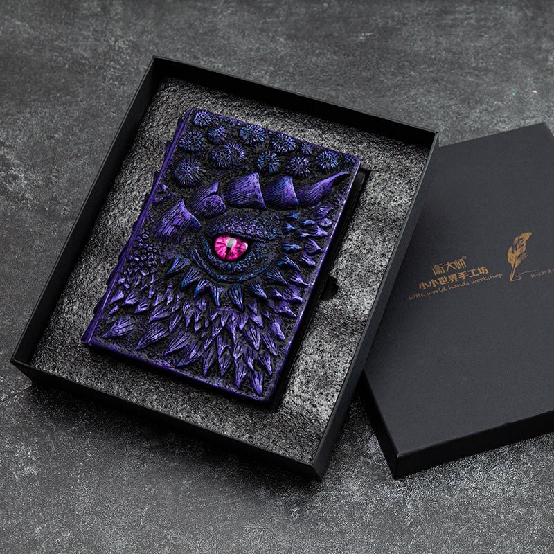Dragon Eye Embossed Resin Journal - The Coral Palm LLC