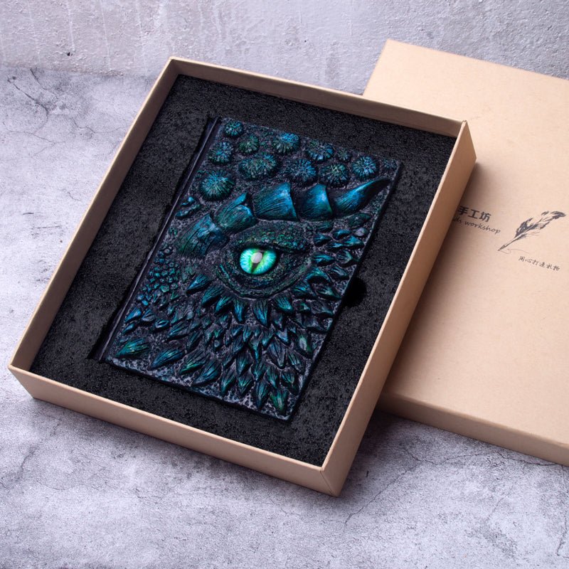 Dragon Eye Embossed Resin Journal - The Coral Palm LLC