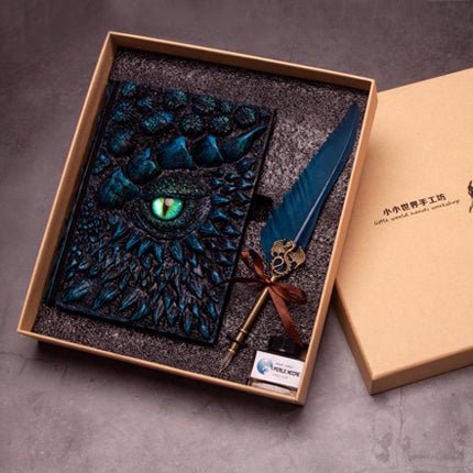 Dragon Eye Embossed Resin Journal - The Coral Palm LLC