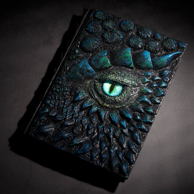 Dragon Eye Embossed Resin Journal - The Coral Palm LLC