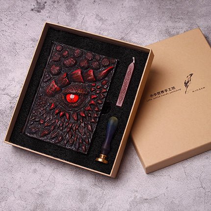 Dragon Eye Embossed Resin Journal - The Coral Palm LLC