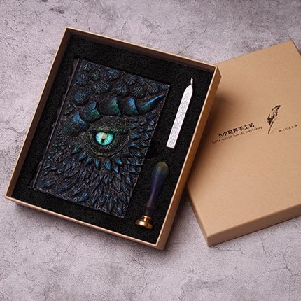 Dragon Eye Embossed Resin Journal - The Coral Palm LLC