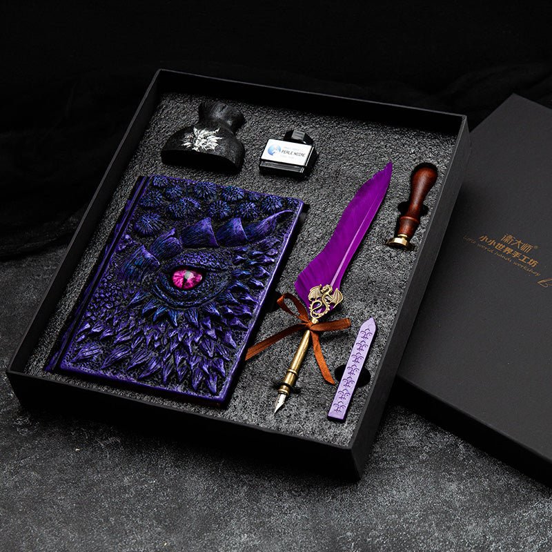 Dragon Eye Embossed Resin Journal - The Coral Palm LLC