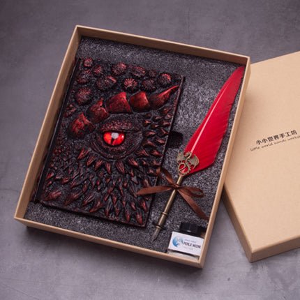 Dragon Eye Embossed Resin Journal - The Coral Palm LLC