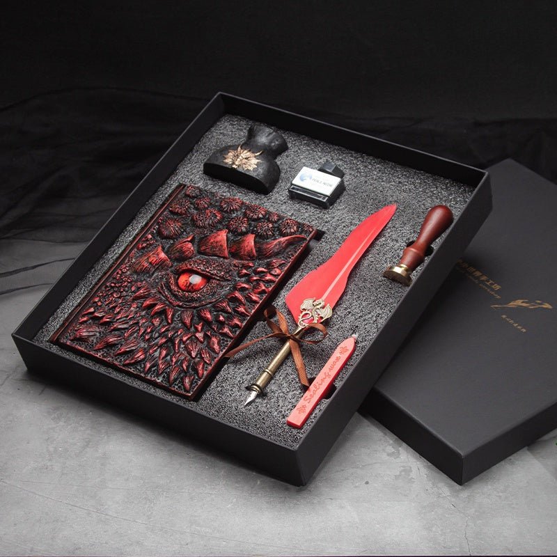 Dragon Eye Embossed Resin Journal - The Coral Palm LLC
