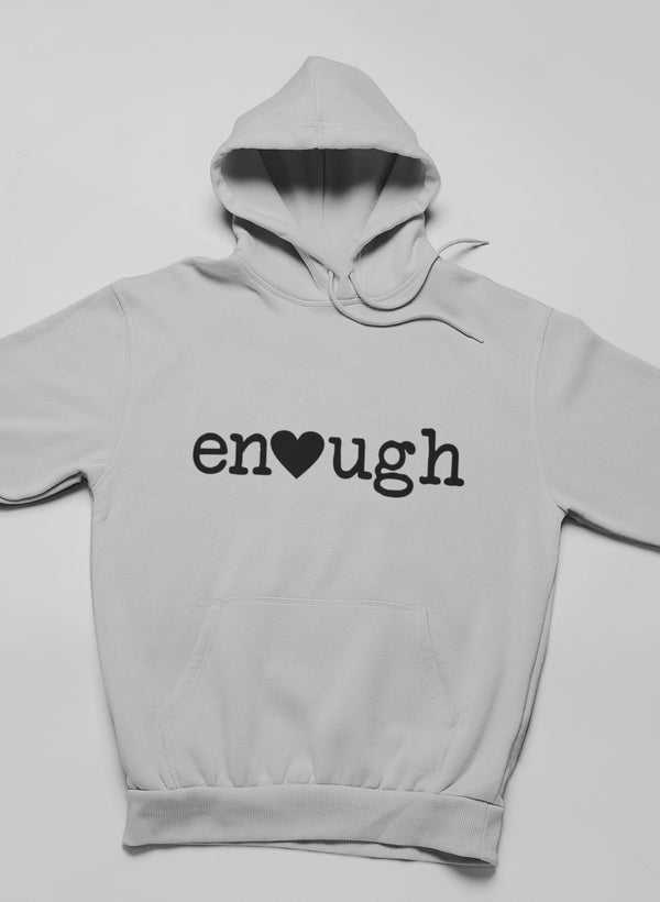 The Enough Signature Fleece Hoodie – The Coral Palm LLC