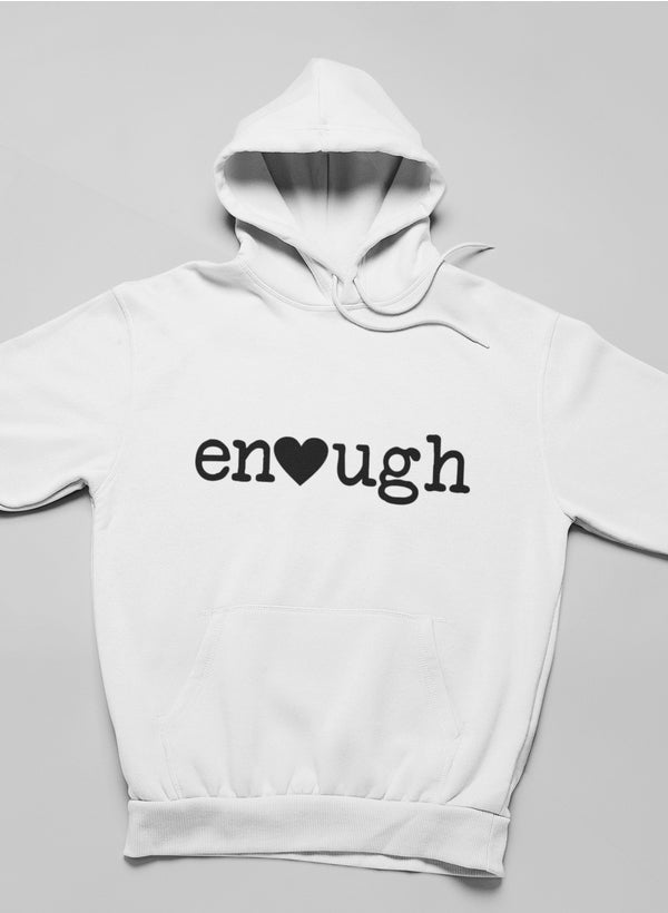 The Enough Signature Fleece Hoodie – The Coral Palm LLC