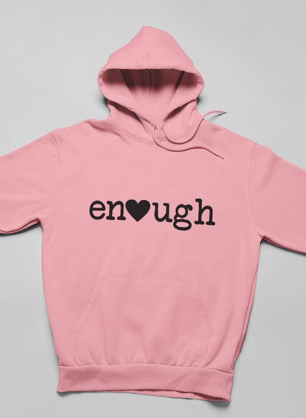 The Enough Signature Fleece Hoodie – The Coral Palm LLC