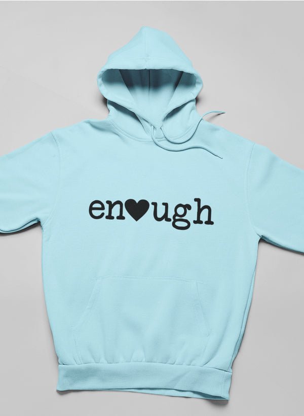The Enough Signature Fleece Hoodie – The Coral Palm LLC