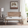 Farmhouse Rustic Wooden Settee Couch Rustic Lounge Chair - The Coral Palm LLC