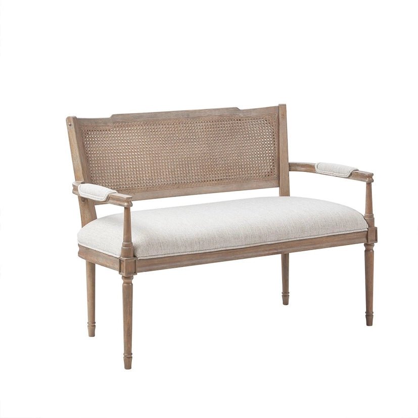 Farmhouse Rustic Wooden Settee Couch Rustic Lounge Chair - The Coral Palm LLC
