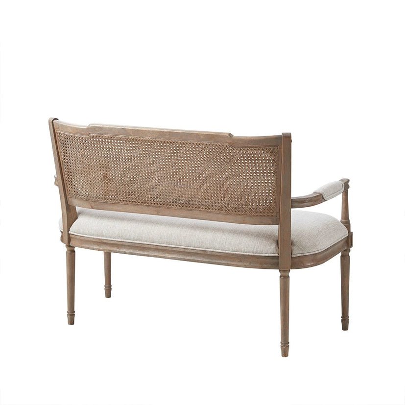 Farmhouse Rustic Wooden Settee Couch Rustic Lounge Chair - The Coral Palm LLC
