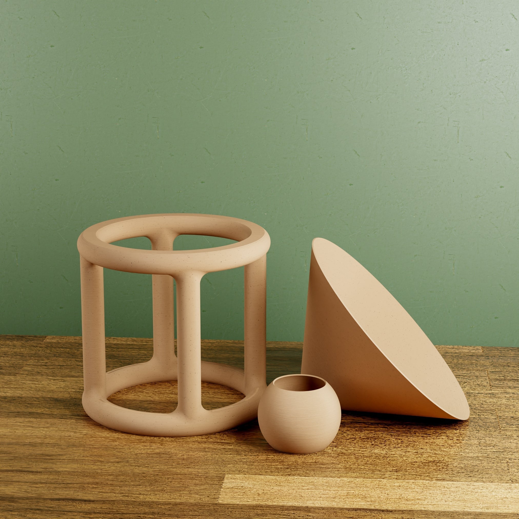 The Odyssey Funnel Sculptural Planter - The Coral Palm LLC