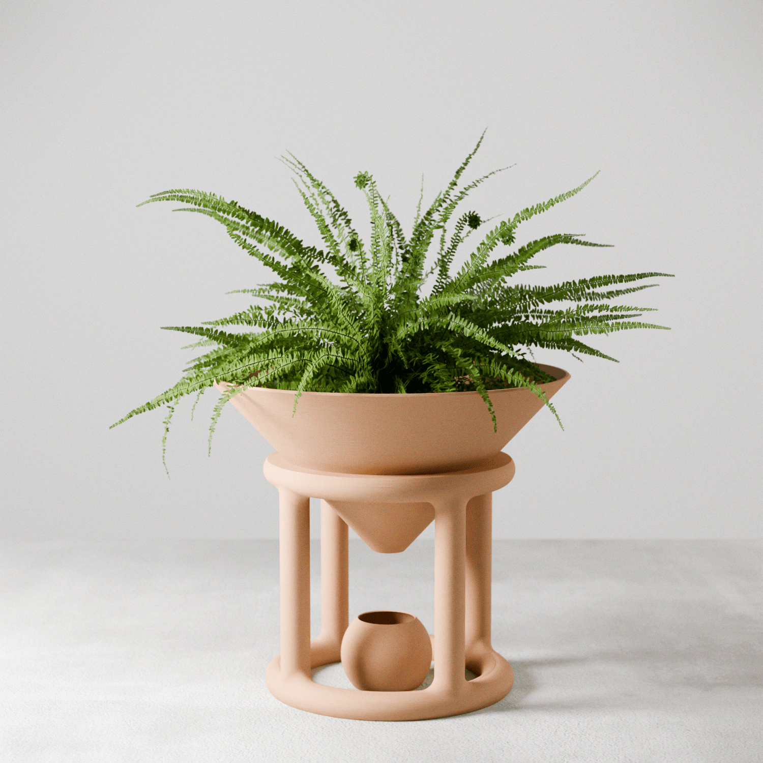 The Odyssey Funnel Sculptural Planter - The Coral Palm LLC