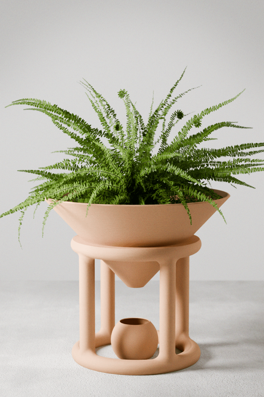 The Odyssey Funnel Sculptural Planter - The Coral Palm LLC