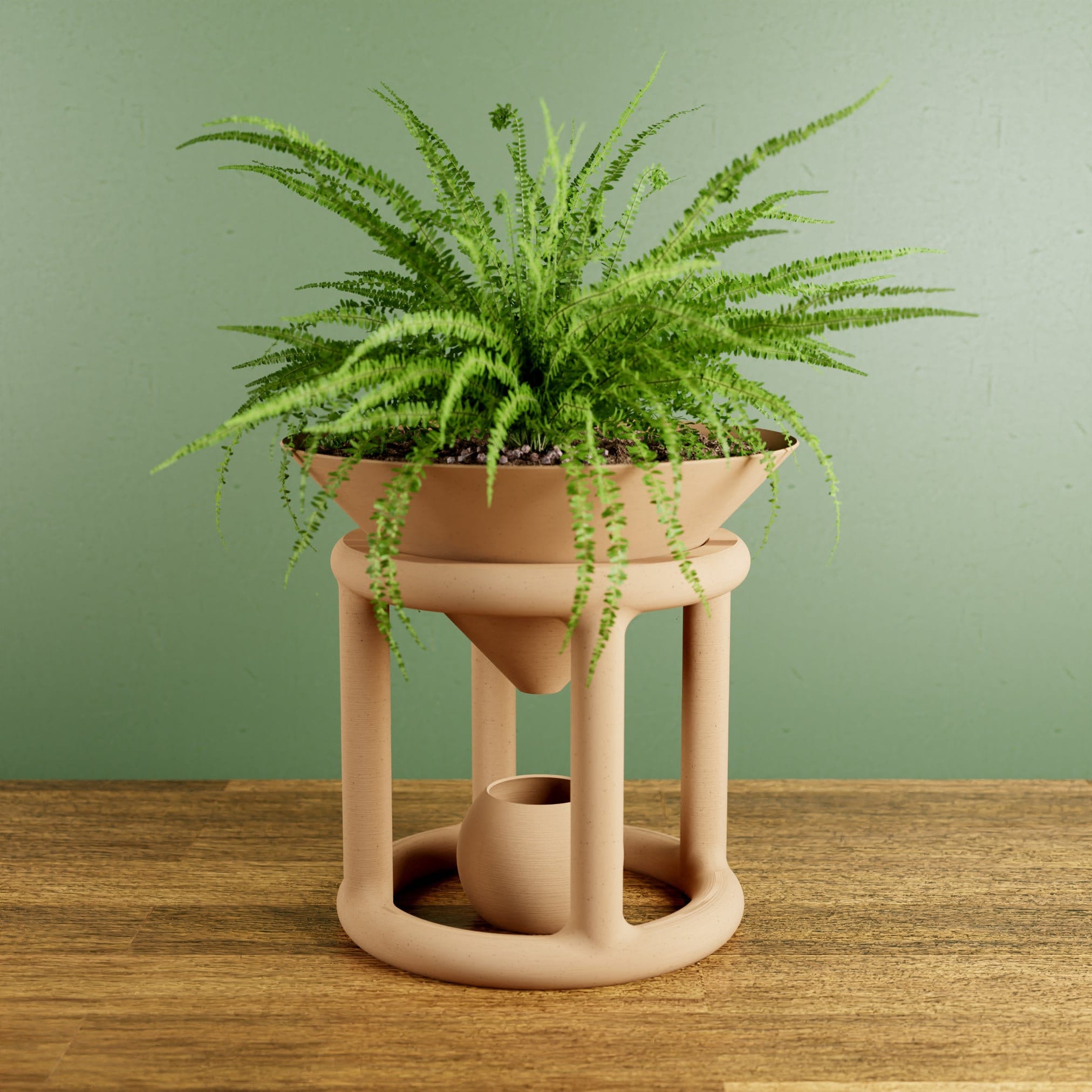 The Odyssey Funnel Sculptural Planter - The Coral Palm LLC