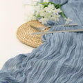 Hand - Dyed Wrinkled Table Runner - The Coral Palm LLC