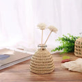 Handwoven Rattan Vases - The Coral Palm LLC