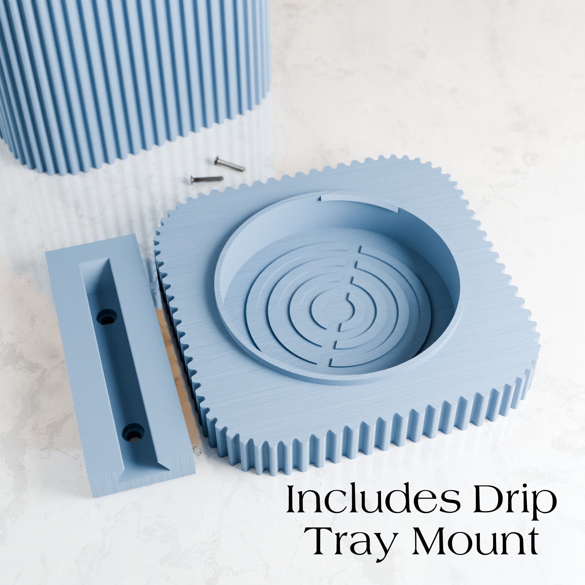 The Helix Spiral Wall Planter – The Coral Palm LLC