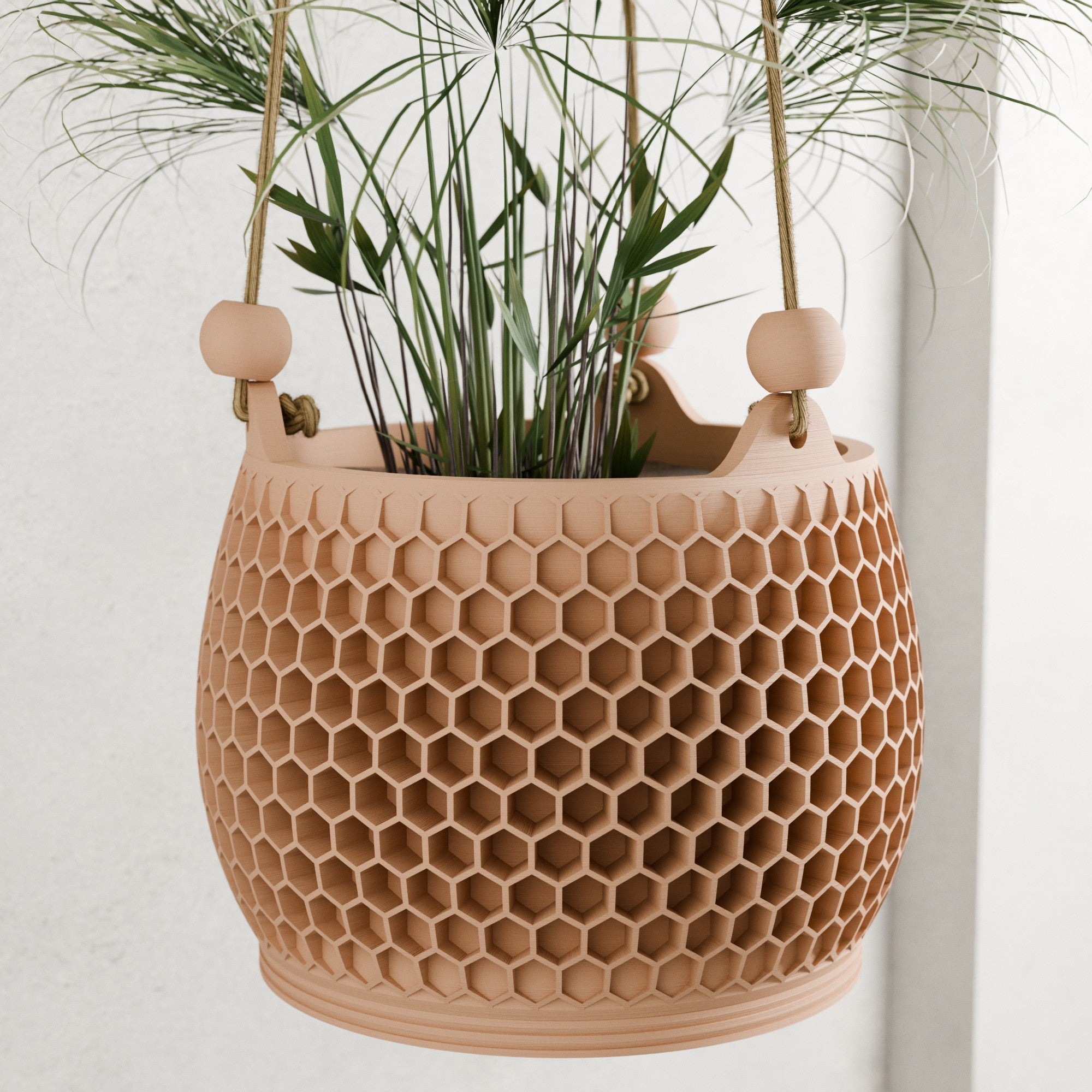 Hanging Honeycomb Planter - The Coral Palm LLC