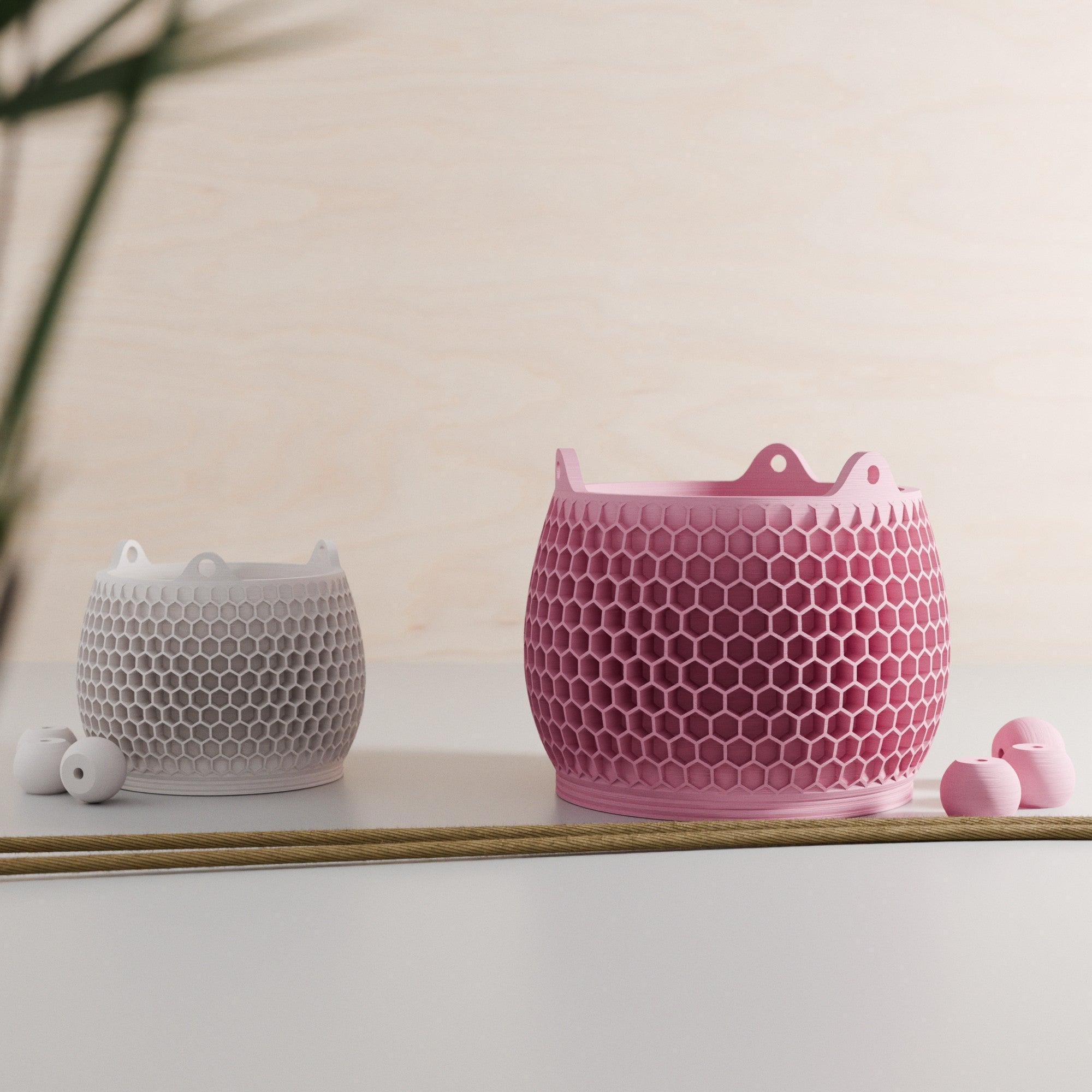Hanging Honeycomb Planter - The Coral Palm LLC