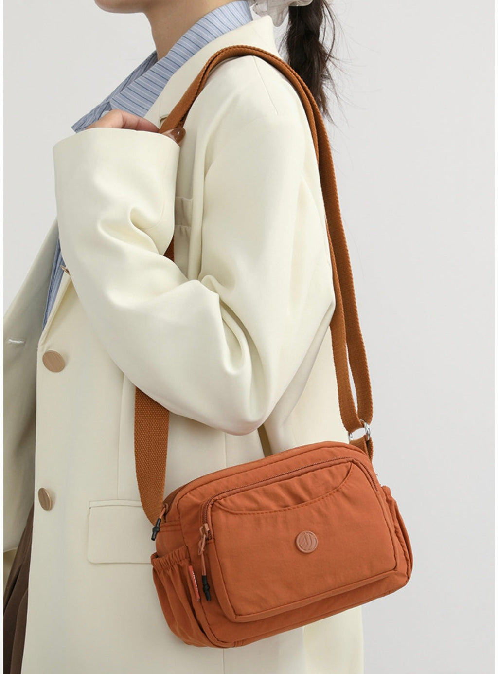 Lightweight Beach & Travel Crossbody Bag - The Coral Palm LLC