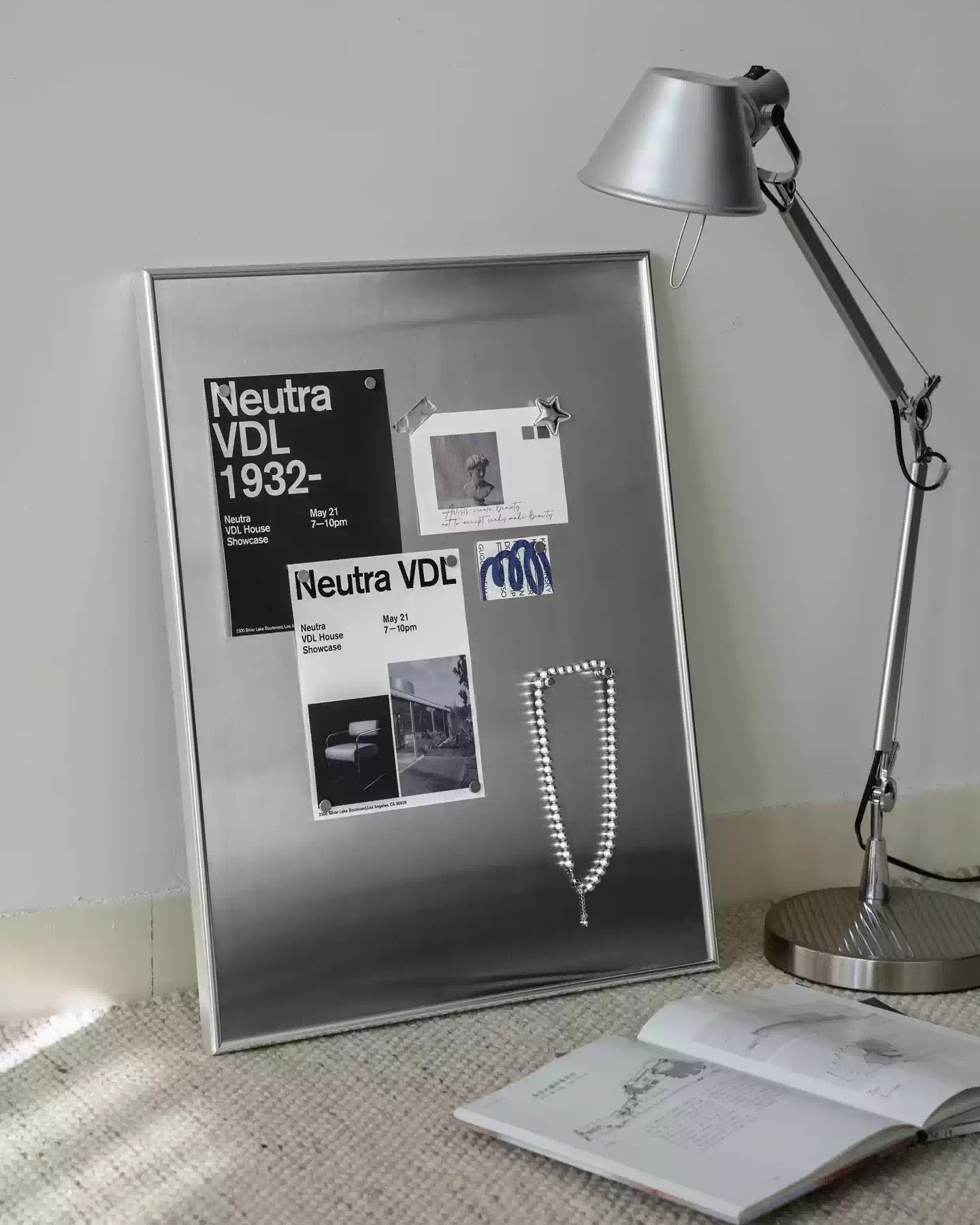 Modern Magnetic Wall Display Board - The Coral Palm LLC