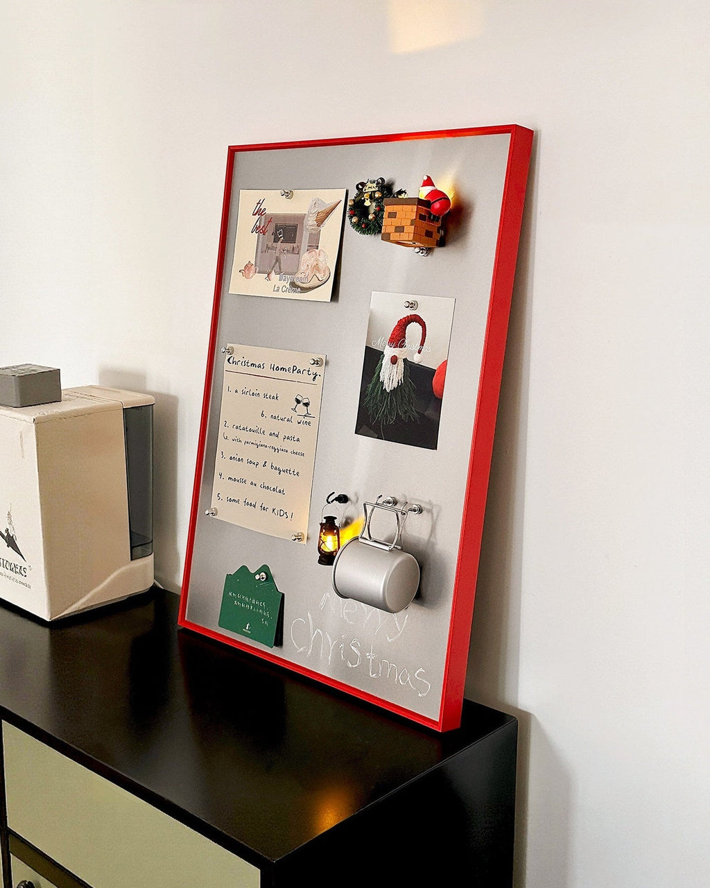Modern Magnetic Wall Display Board - The Coral Palm LLC