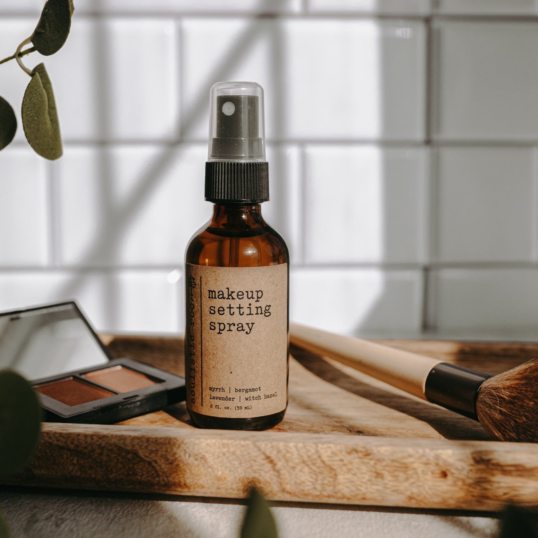 Botanical Glow Makeup Setting Mist - The Coral Palm LLC