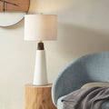 Modern Mid - Century Conical Stand Table Lamp - The Coral Palm LLC