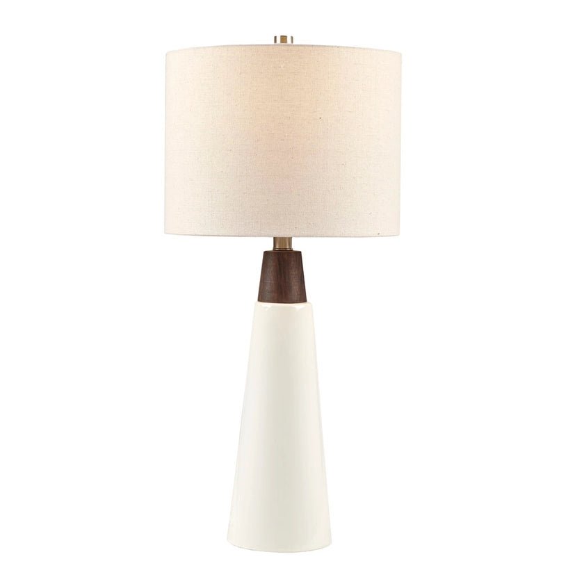 Modern Mid - Century Conical Stand Table Lamp - The Coral Palm LLC