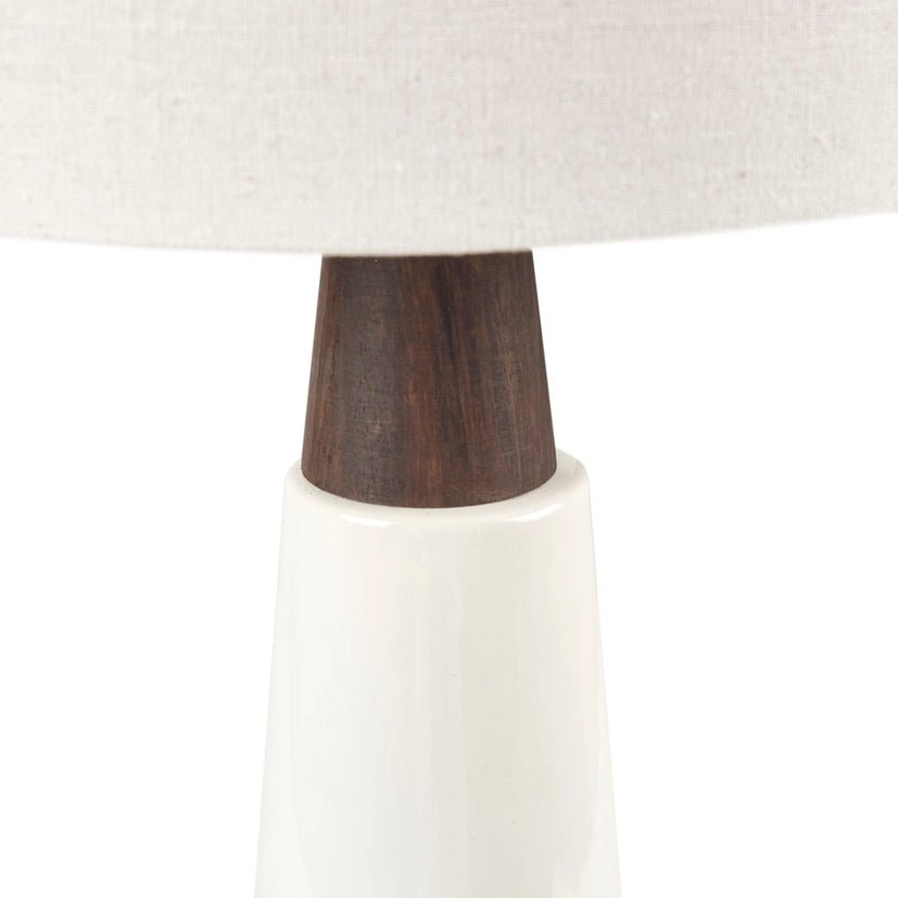 Modern Mid - Century Conical Stand Table Lamp - The Coral Palm LLC