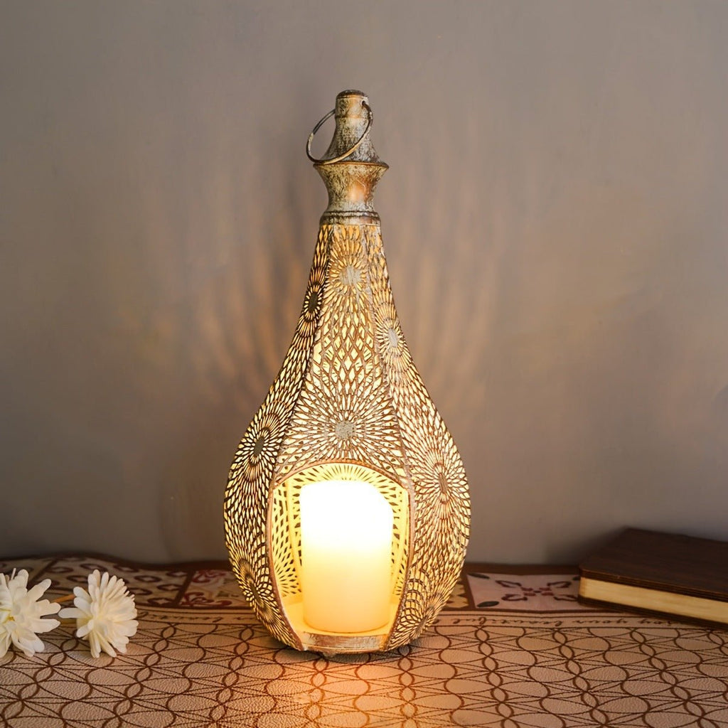 Moroccan Handcrafted Iron Lanterns - The Coral Palm LLC