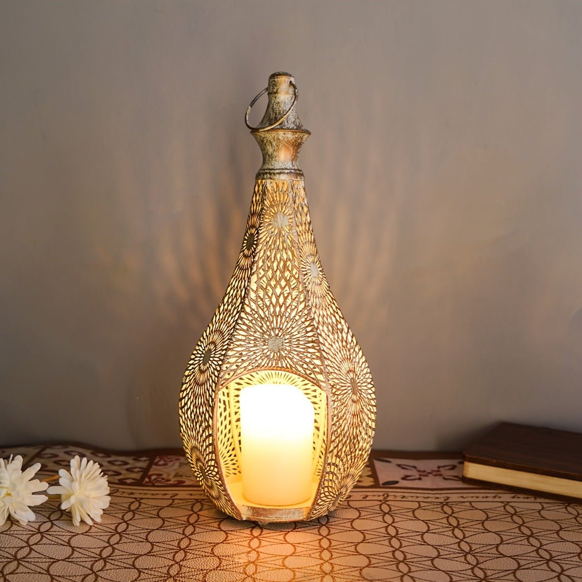 Moroccan Handcrafted Iron Lanterns - The Coral Palm LLC