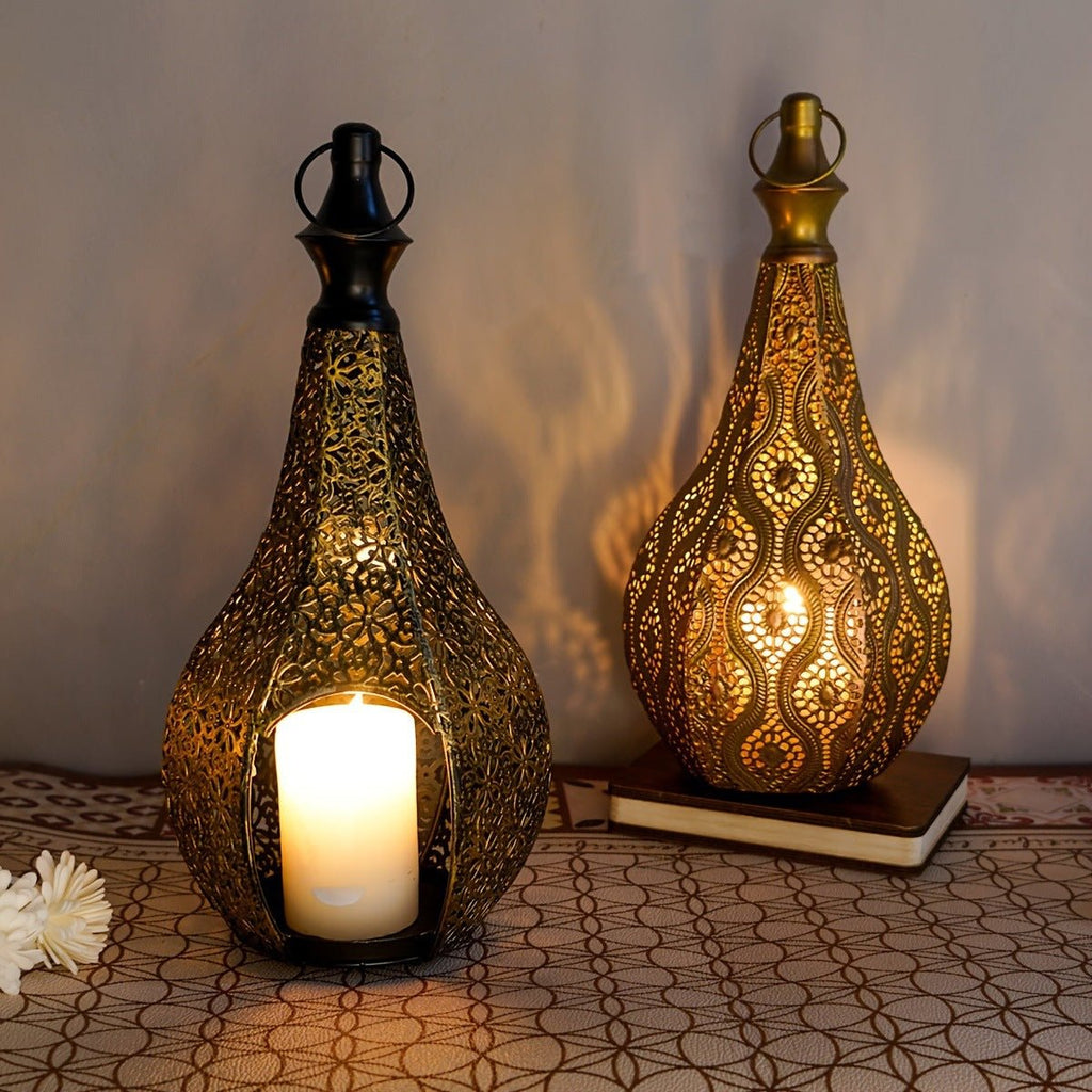 Moroccan Handcrafted Iron Lanterns - The Coral Palm LLC