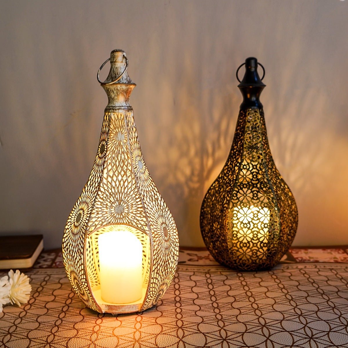 Moroccan Handcrafted Iron Lanterns - The Coral Palm LLC