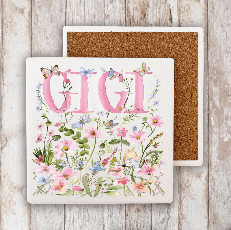 Absorbent White Stone Coasters