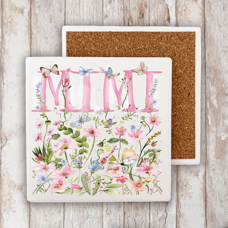Absorbent White Stone Coasters