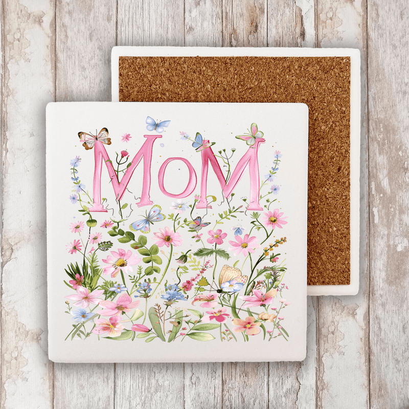 Absorbent White Stone Coasters