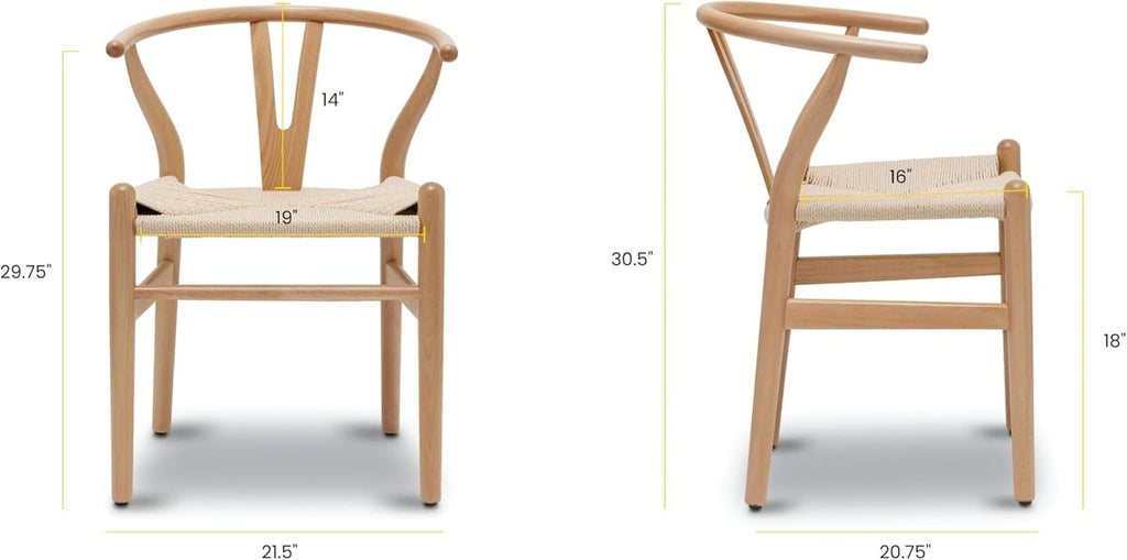 Natural Hemp Mid Century Woven Armchair Indoor Outdoor - The Coral Palm LLC