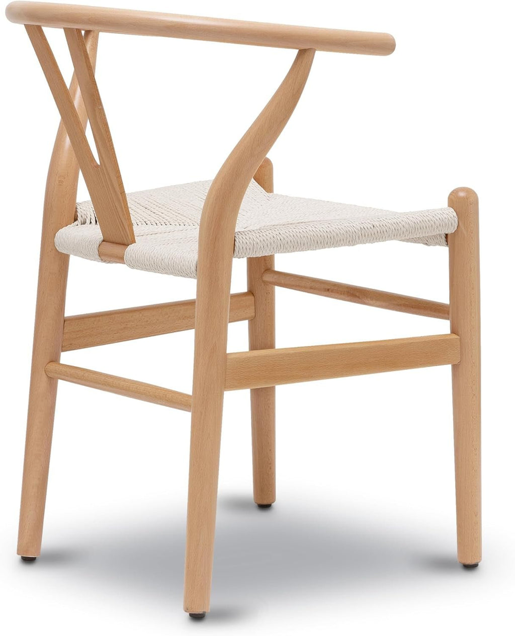 Natural Hemp Mid Century Woven Armchair Indoor Outdoor - The Coral Palm LLC